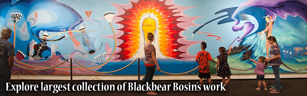 Explore largest collection of Blackbear Bosin's work.